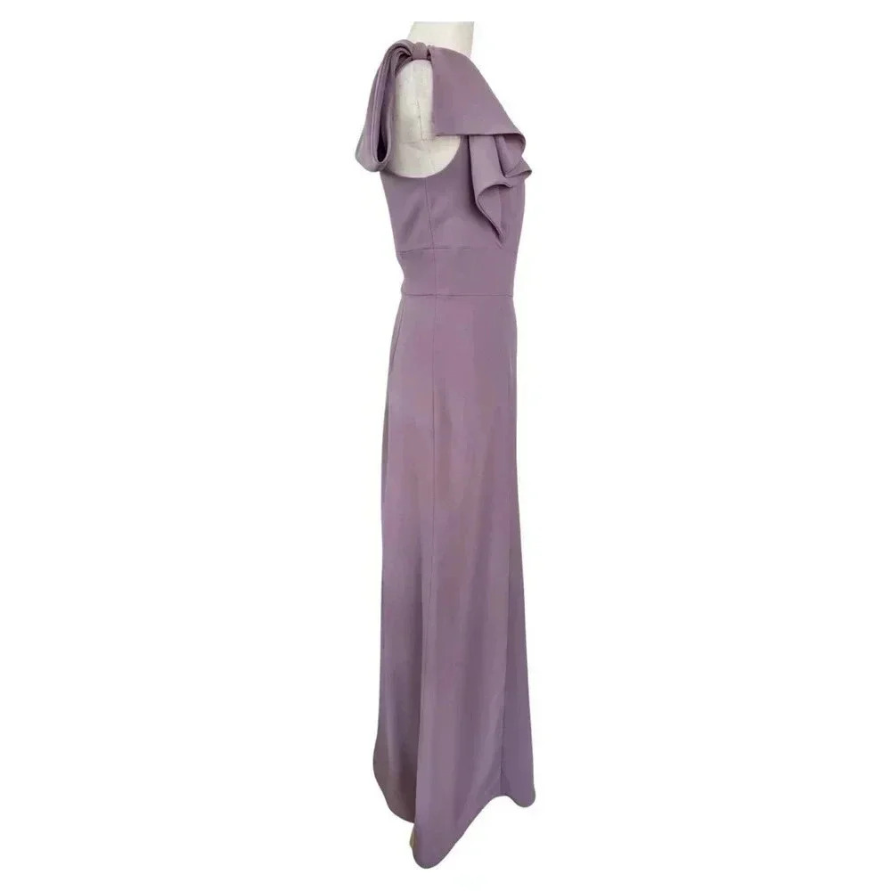 AFTER SIX Bowed One-Shoulder Trumpet Formal Dress Size 8 - Picture 6 of 8